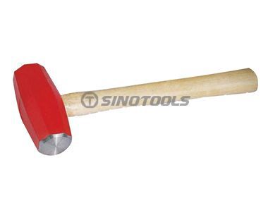 Martillo octogonal de tipo japonés con mango de blanqueo
